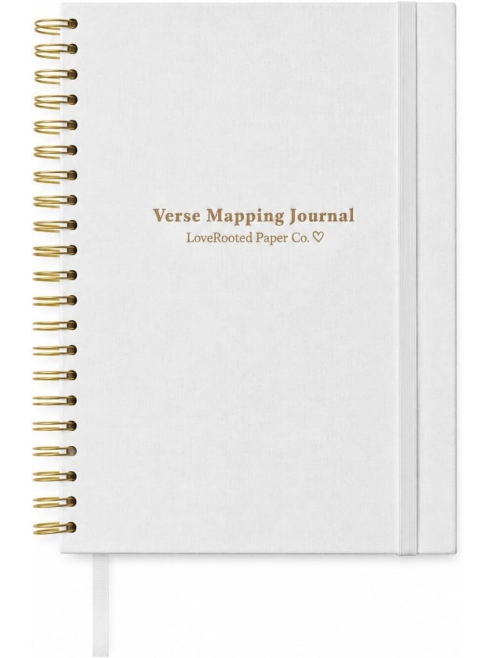 Guided Bible Study Journal for Women - Spiral Bound Linen Hardcover, 40